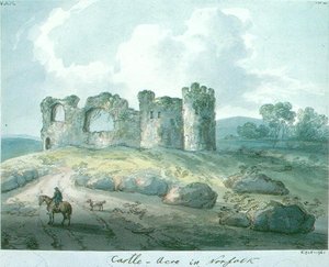 Castle Acre slot, Norfolk